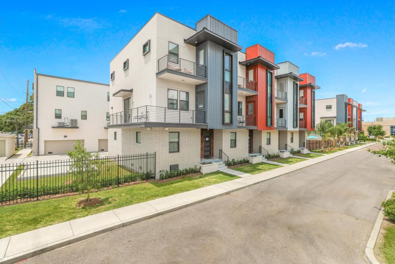 Modern 4Br Townhouse In Bienville Villas New Orleans Exterior photo