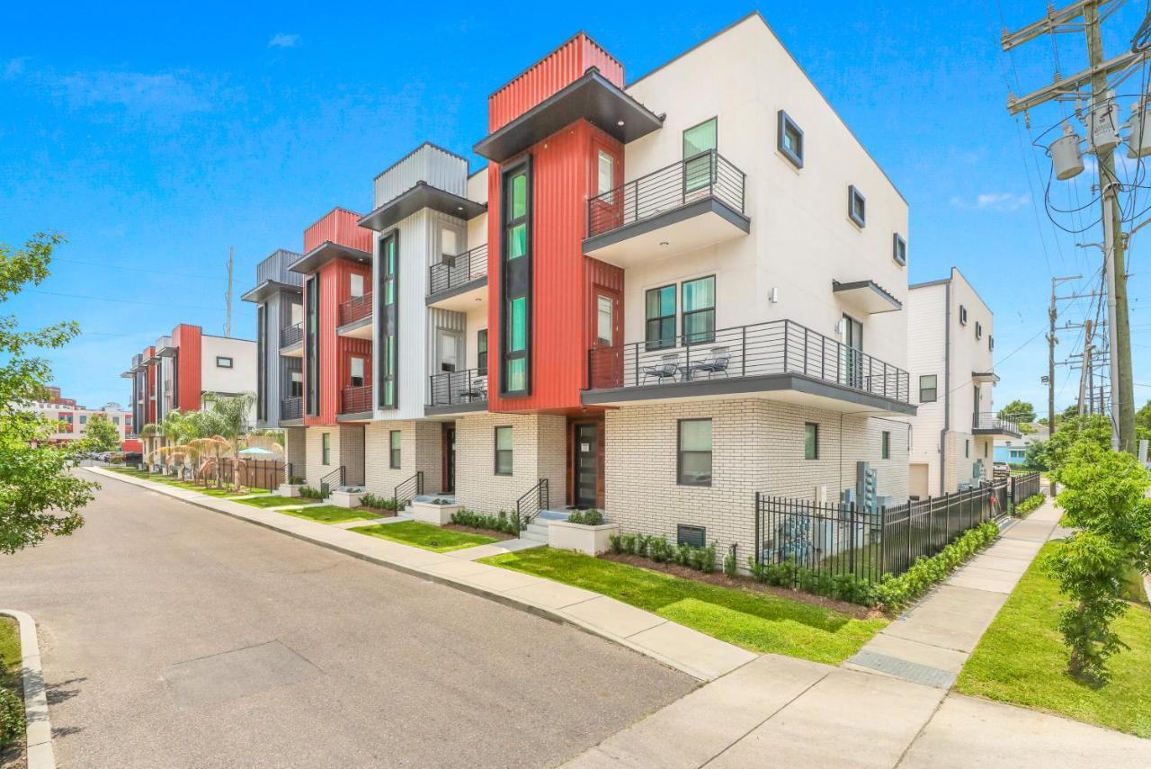 Modern 4Br Townhouse In Bienville Villas New Orleans Exterior photo